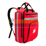 Botiquín de Primeros Auxilios importado tipo salveque - mochila  SIN EQUIPAR