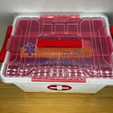 Botiquín de Primeros Auxilios tipo caja plástica SIN EQUIPAR