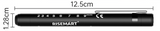 Foco Pupilar recargable luz led dual