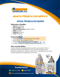 Manta Térmica o de Rescate para uso médico
