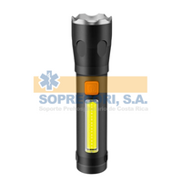 Foco - Linterna para Emergencias en Aluminio Luz Led