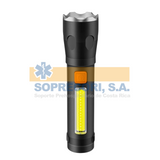 Foco - Linterna para Emergencias en Aluminio Luz Led