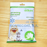 Bio Oikos Guantes húmedos para limpieza de mascotas