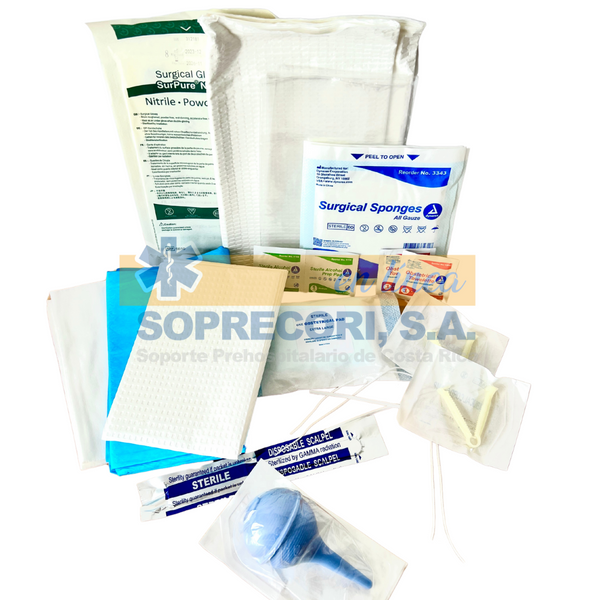 Kit para Emergencias Ginecobstétricas - Kit de Partos