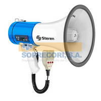 Megáfono con Sirena 25 Watts para Brigadas, Evacuación y otros usos