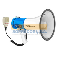 Megáfono con Sirena 25 Watts para Brigadas, Evacuación y otros usos