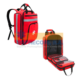 Botiquín de Primeros Auxilios importado tipo salveque - mochila  SIN EQUIPAR