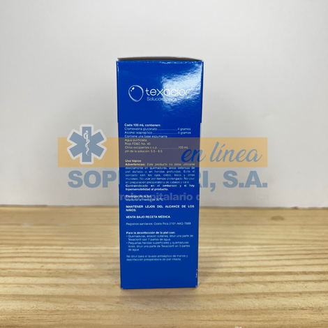 Jabón antiséptico Texaclor – SOPRECORI en línea