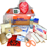 Botiquín EMPRESARIAL de Primeros Auxilios tipo caja plástica transparente EQUIPADO según normativa legal actual