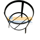 Base metálica para extintor tipo canasta