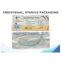 Juego de 5 Cánulas Nasofaríngeas con 5 sobres de gel hidrosoluble
