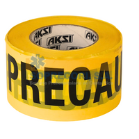 Cinta Perimetral Amarilla de PRECAUCIÓN