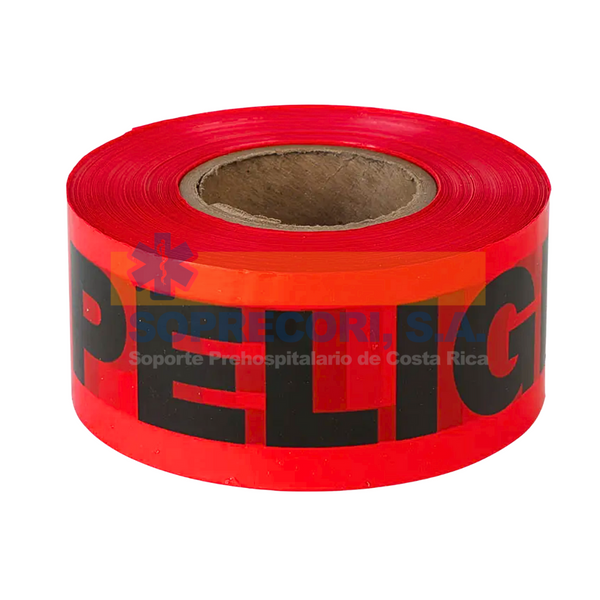 Cinta Perimetral Roja de PELIGRO