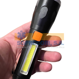 Foco - Linterna para Emergencias en Aluminio Luz Led