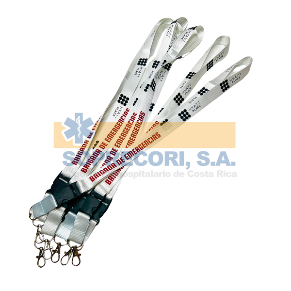 Lanyards personalizados para Brigadas con logo o leyenda