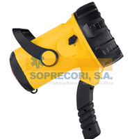 Linterna Recargable en Luz Led con 3 funciones