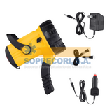 Linterna Recargable en Luz Led con 3 funciones