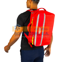 Botiquín de Primeros Auxilios doble uso (maletín-mochila) marca Meret modelo Rapid Pro X