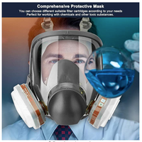 Máscara - Respirador Full Face Joeais Kit completo con accesorios