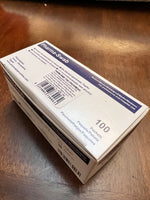 Caja de 100 pads de alcohol isopropílico